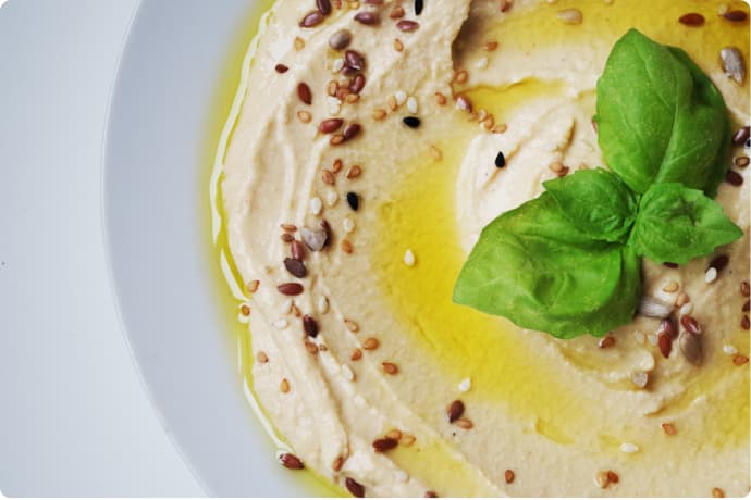 LowFODMAP Hummus Appetizer